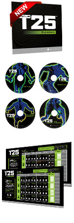 T25 Gamma DVDs ONLY