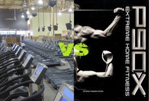 p90x vs the gym