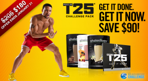 T25 challenge pack discount
