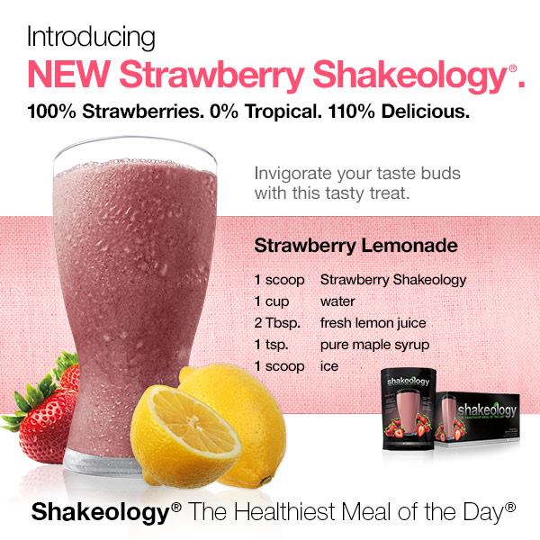 strawberry shakeology recipe