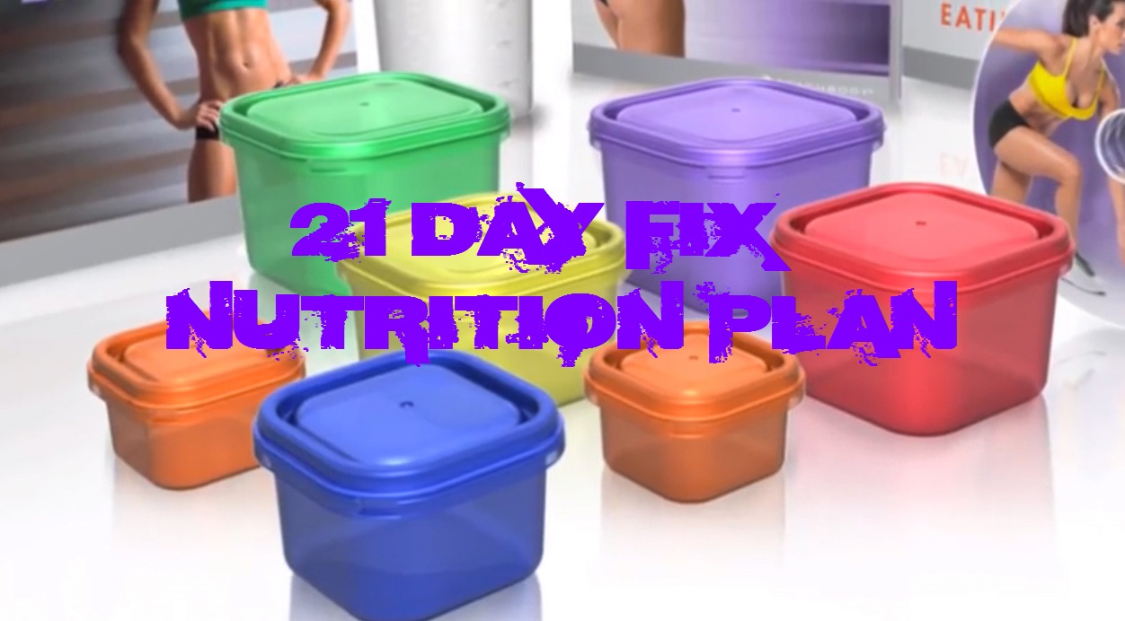 21 Day Fix Nutrition Plan