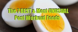 Best Post Workout Foods